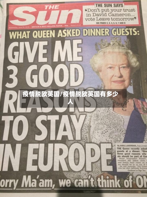 疫情脱欧英国/疫情脱欧英国有多少人-第3张图片