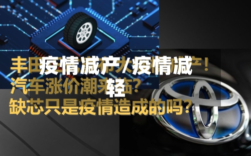 疫情减产/疫情减轻
