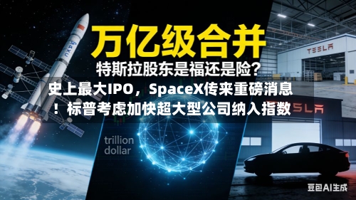 史上最大IPO，SpaceX传来重磅消息！标普考虑加快超大型公司纳入指数-第3张图片