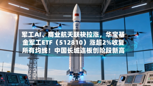 军工AI、商业航天联袂拉涨，华宝基金军工ETF（512810）涨超2%收复所有均线！中国长城连板创阶段新高-第3张图片