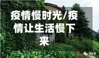 疫情慢时光/疫情让生活慢下来-第3张图片